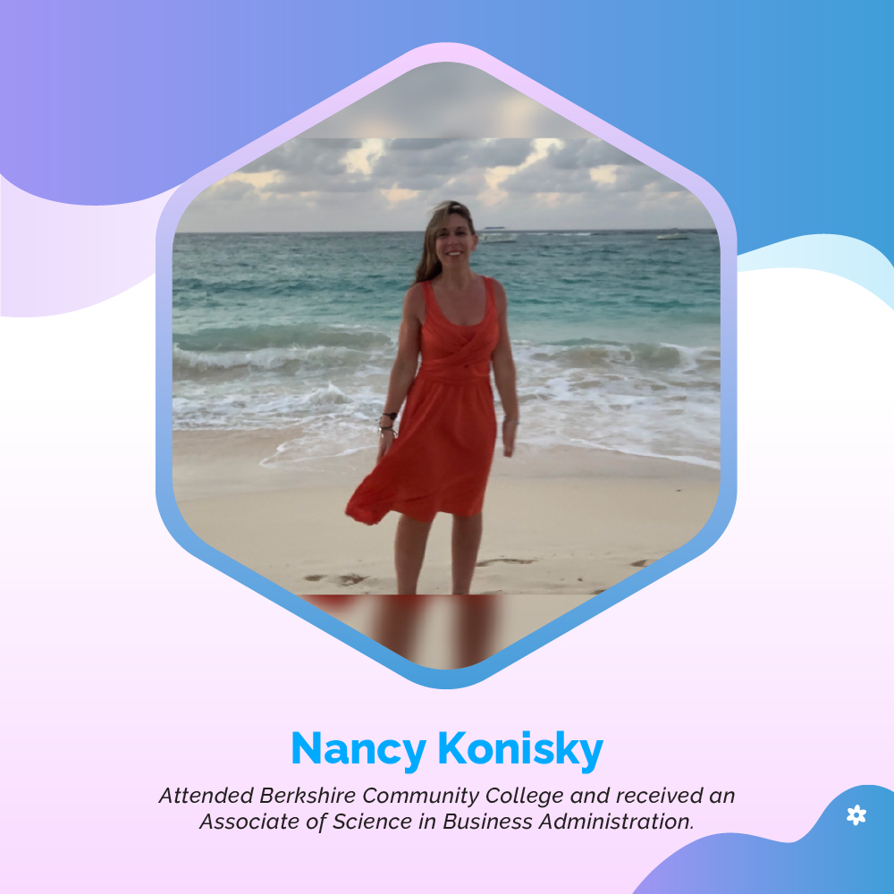 Nancy Konisky oversees budgets.